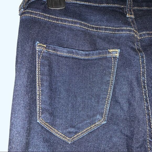 Fashion nova dark ripped stretch skinny jeans size 5 - Picture 7 of 9